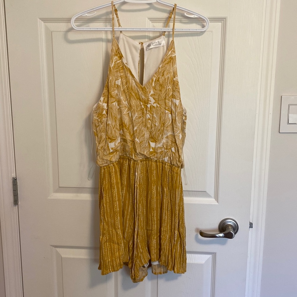 Leela and lavender romper